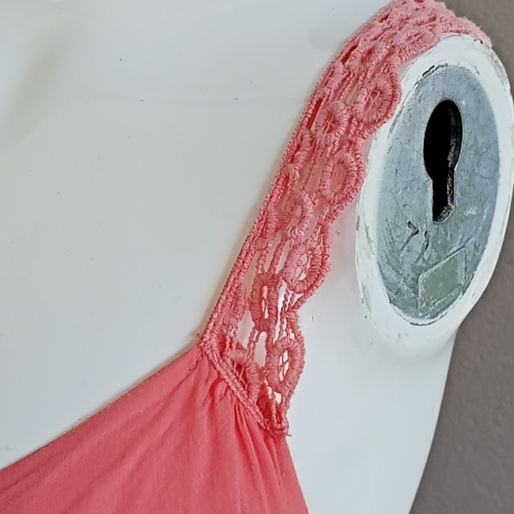 SABRA beautiful crochet dress size 8 - Picture 3 of 8